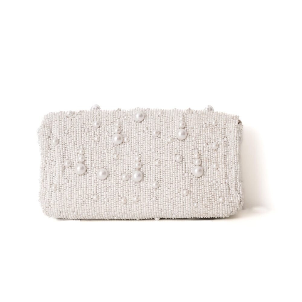 1942 Clutch - Moonlit Elegance Clutch | Purses Elegant Evening Bag - Picture 2 of 9